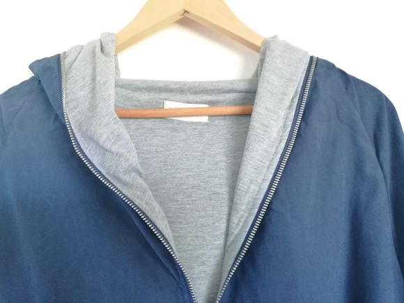 Apricot Womens Jacket Size 10 Blue Grey Oversized Really Nice Style Ready For Au - Picture 3 of 7